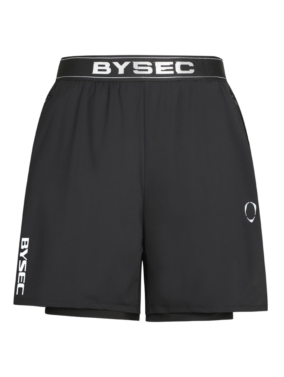 바이젝(BYSEC) 우븐스판 메인로고 브레이커 쇼츠