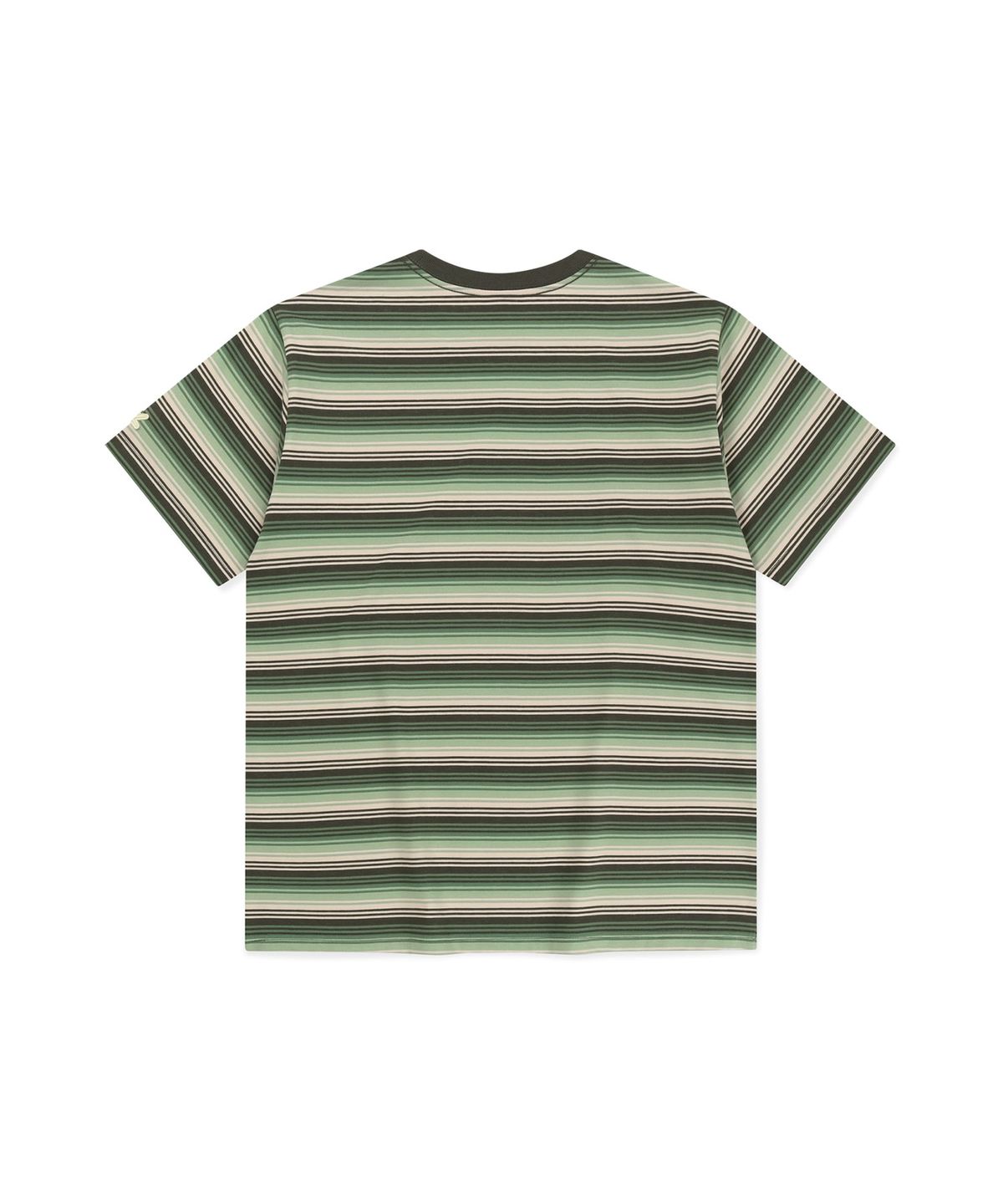 썬러브투어(SUNLOVETOUR) Striped Allday Tee Green