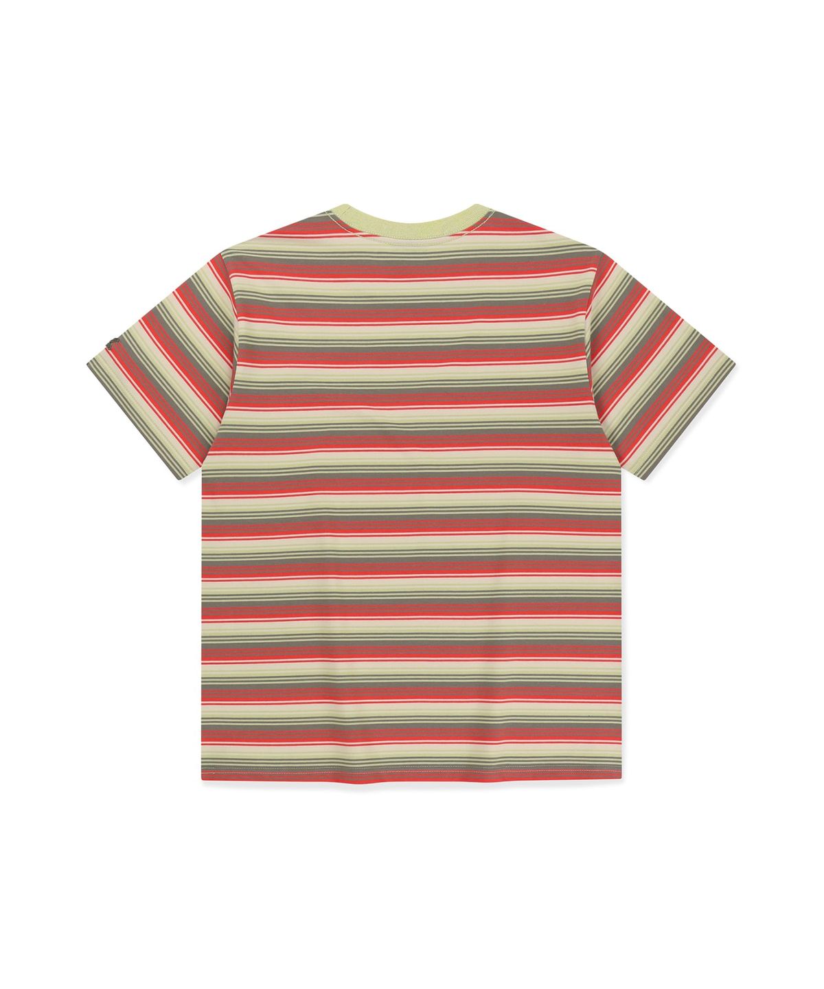 썬러브투어(SUNLOVETOUR) Striped Allday Tee Red
