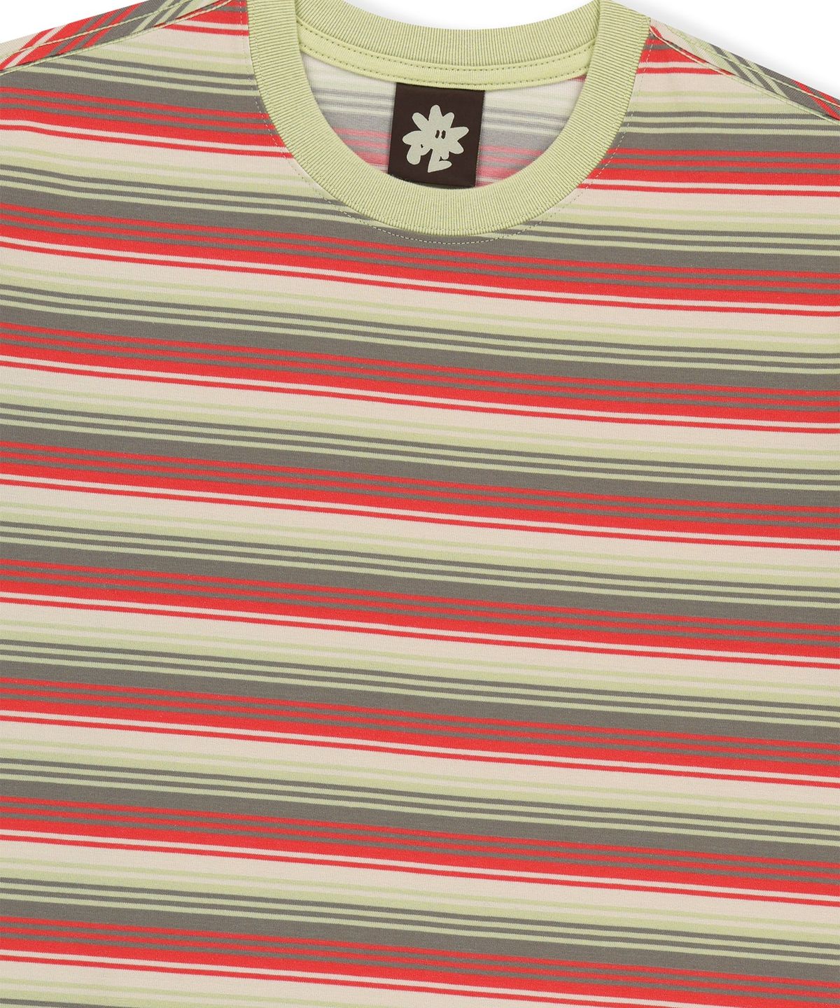 썬러브투어(SUNLOVETOUR) Striped Allday Tee Red