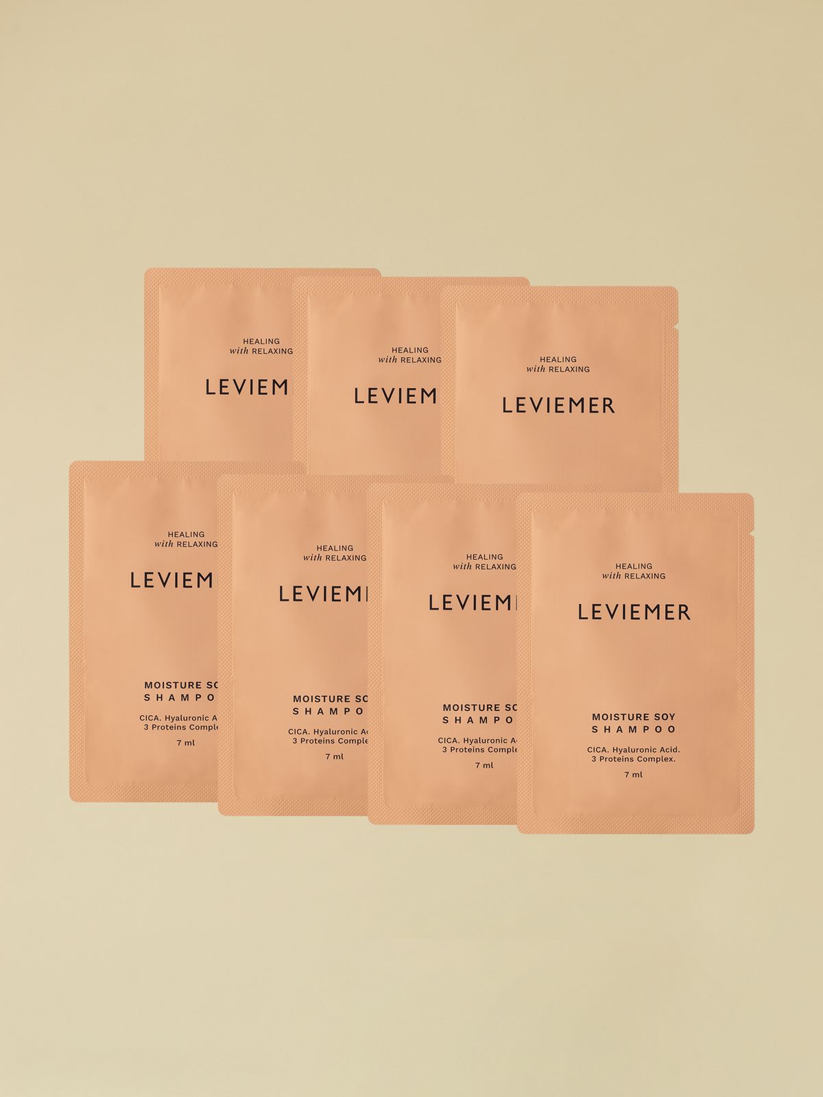 르비에메르(LEVIEMER) [트래블키트] 모이스처 소이 헤어 샴푸  7ml*7ea