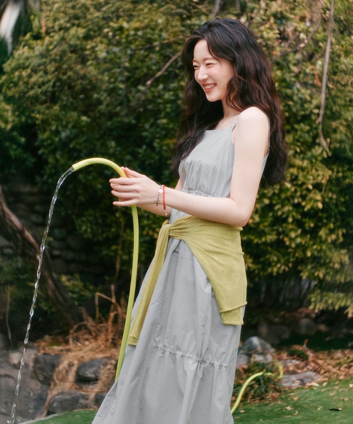 커버낫 우먼(COVERNAT WOMAN) 우먼 레이어드 슬리브리스 원피스 블랙