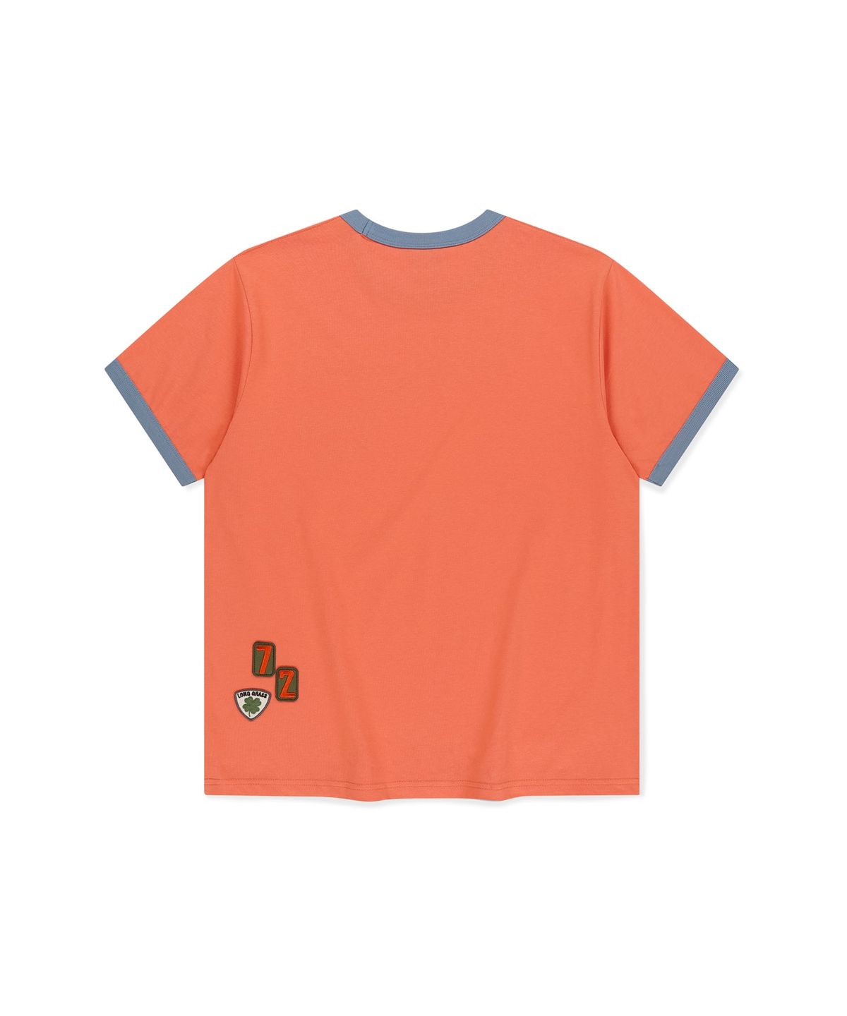 썬러브투어(SUNLOVETOUR) Multi Patch Ringer Tee Orange
