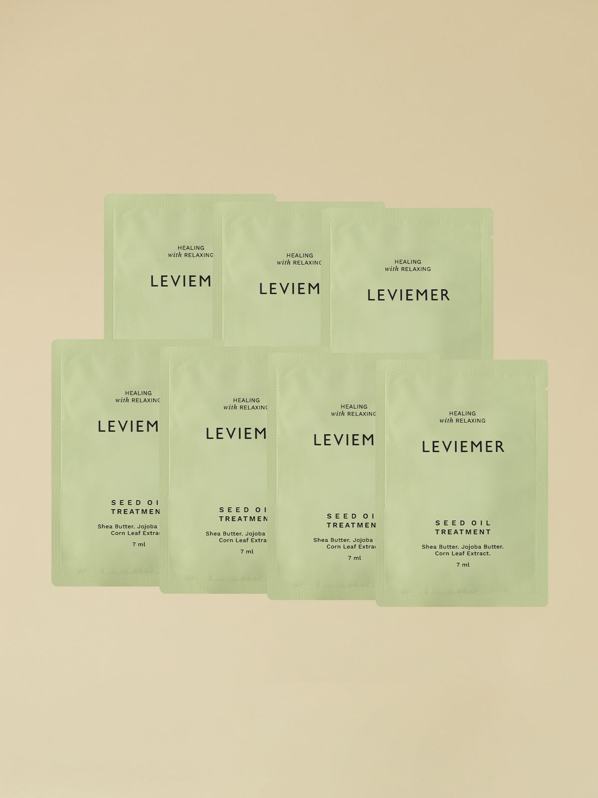 르비에메르(LEVIEMER) [트래블키트] 씨드오일 헤어 트리트먼트 7ml*7ea