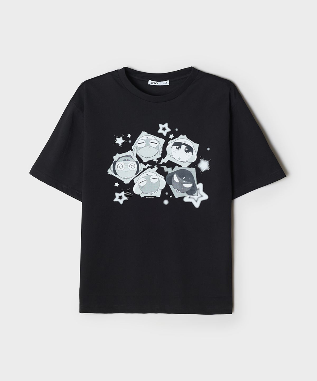 스파오(SPAO) [개구리 중사 케로로] 반팔 티셔츠(GRAY)_SPRLG25U15