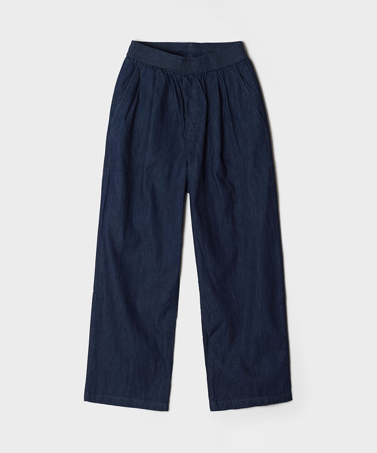 스파오(SPAO) 와이드 밴딩 팬츠 (데님)_SPTJG24C55