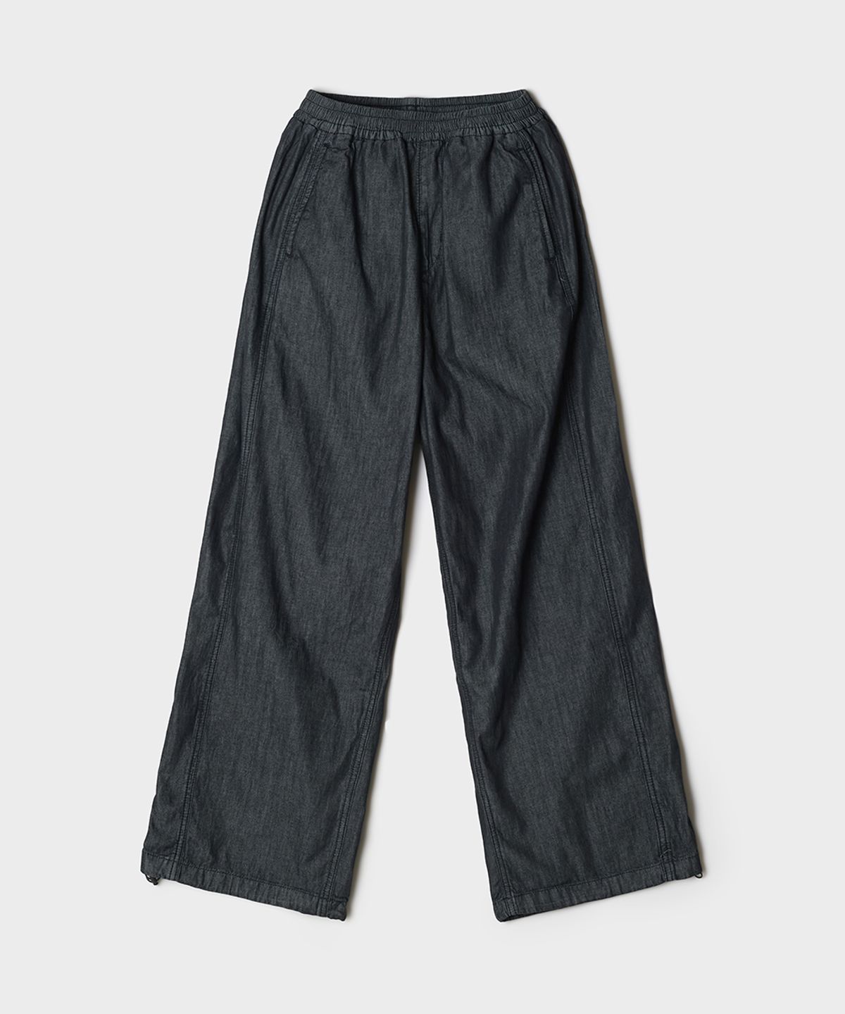 스파오(SPAO) 여성 와이드 밴딩 팬츠 (데님)_SPTJG24G55