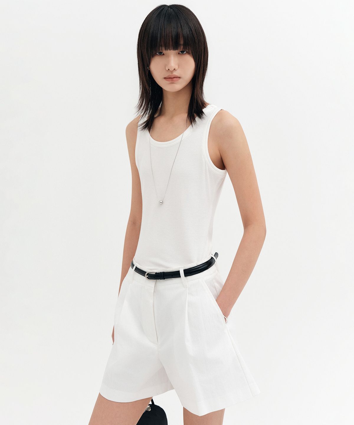 룩캐스트(LOOKAST) 페린 베이직 슬리브리스 / PERRINE BASIC SLEEVELESS_6colors