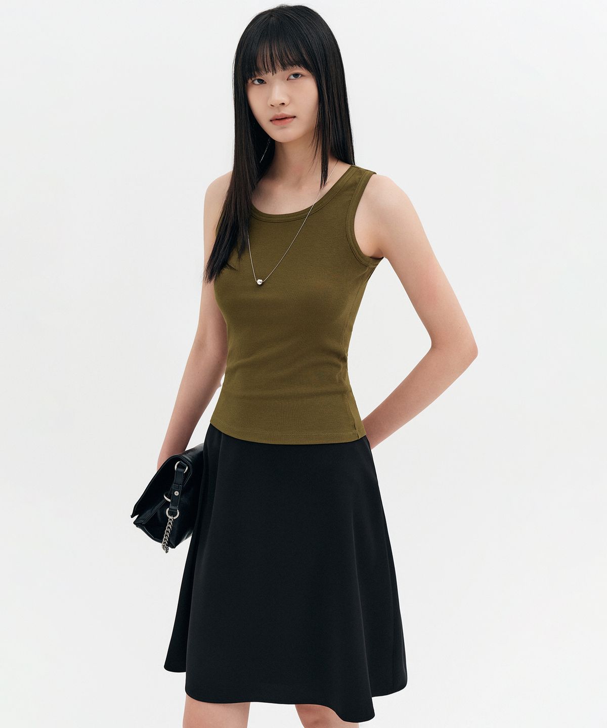 룩캐스트(LOOKAST) 페린 베이직 슬리브리스 / PERRINE BASIC SLEEVELESS_6colors