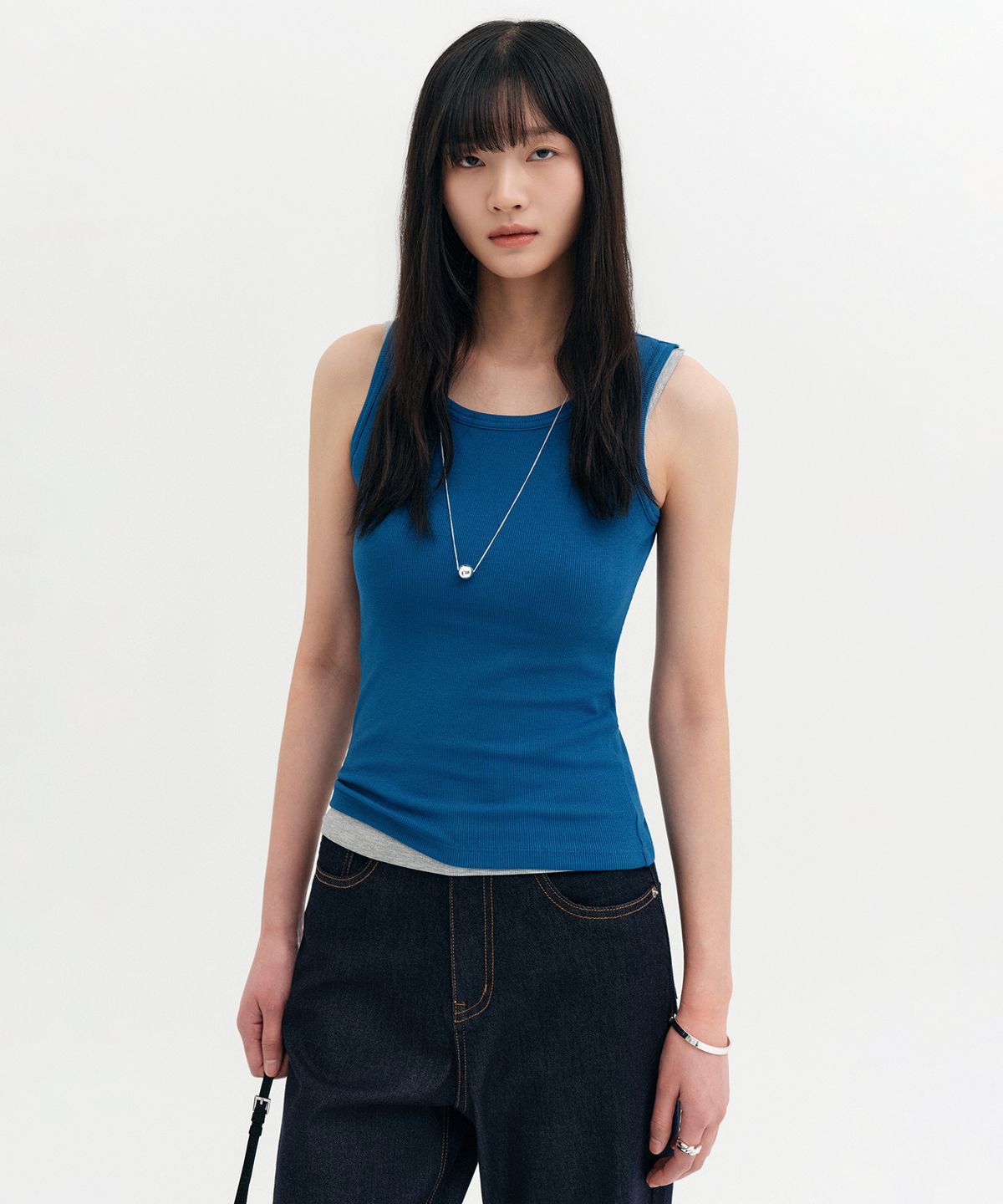 룩캐스트(LOOKAST) 페린 베이직 슬리브리스 / PERRINE BASIC SLEEVELESS_6colors
