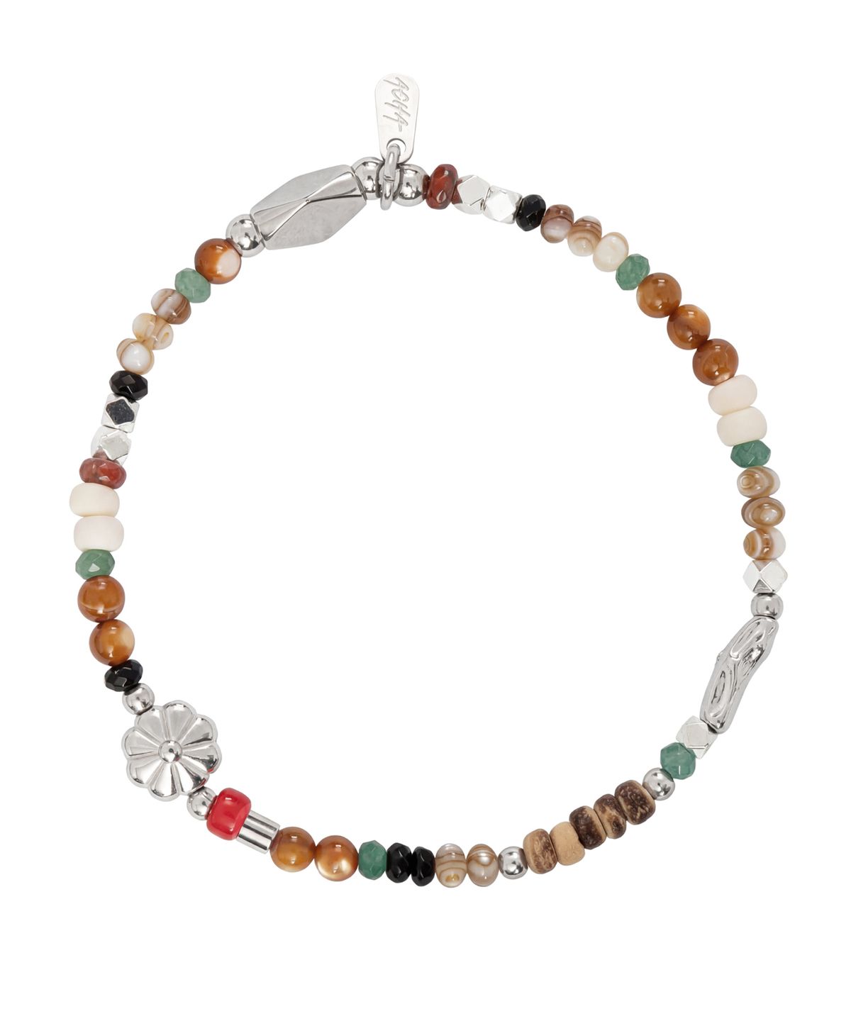 아차(ACHA) Ardin ethnic beaded bracelet _ brown