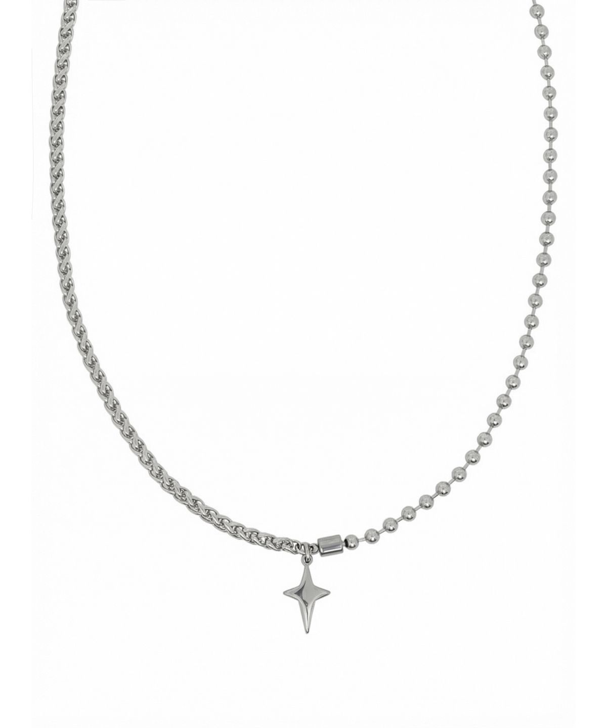 아차(ACHA) S.steel star core necklace _ silver