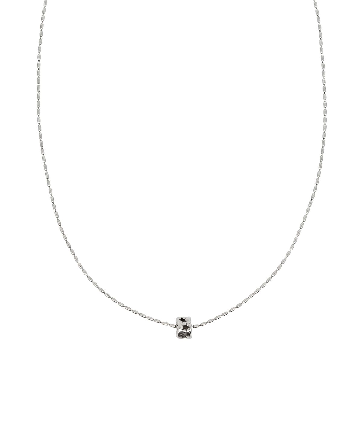 아차(ACHA) S.steel star ring necklace _ silver