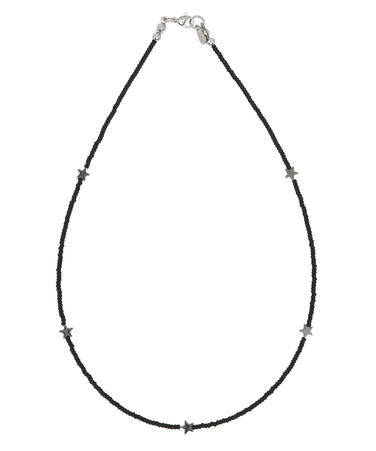 아차(ACHA) Node star necklace _ black
