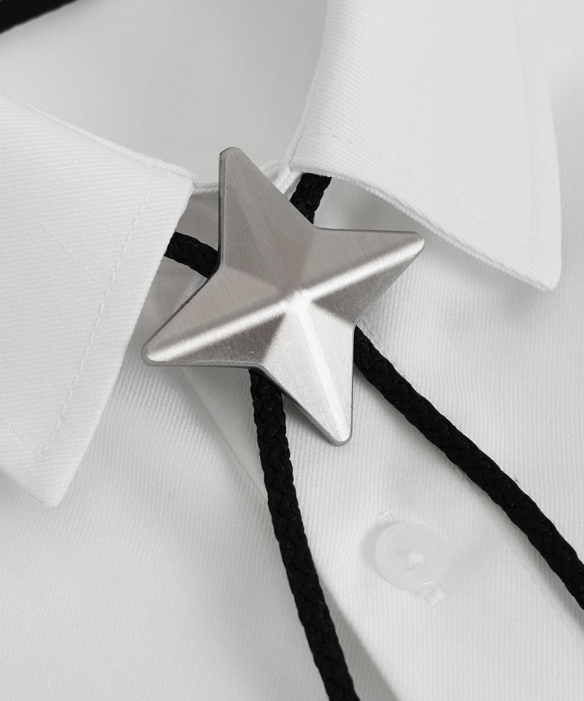 아차(ACHA) Star axis bolo tie _ silver