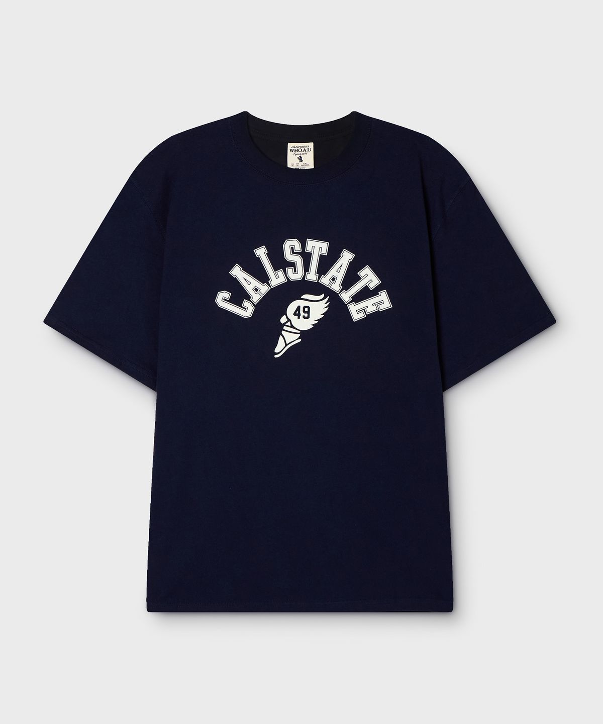 후아유(WHO.A.U) Calstate Logo T-shirt / WHRPG2402U