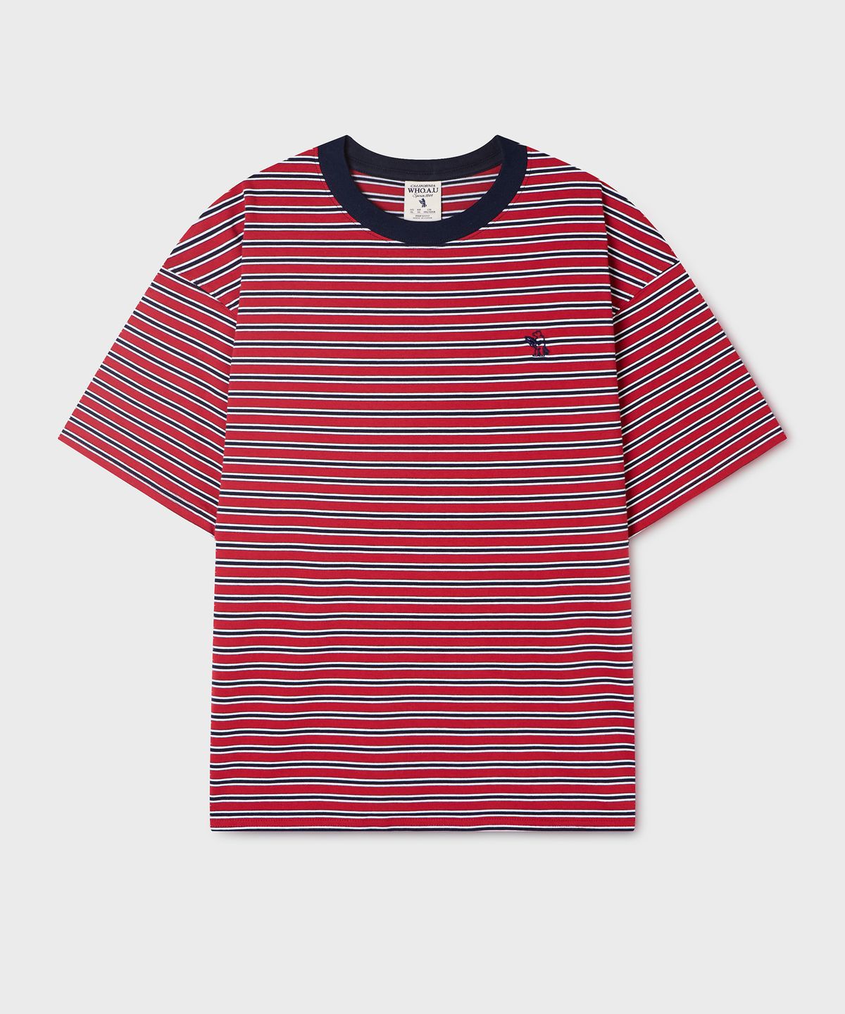 후아유(WHO.A.U) Multi Stripe T-shirt / WHRSG2541U