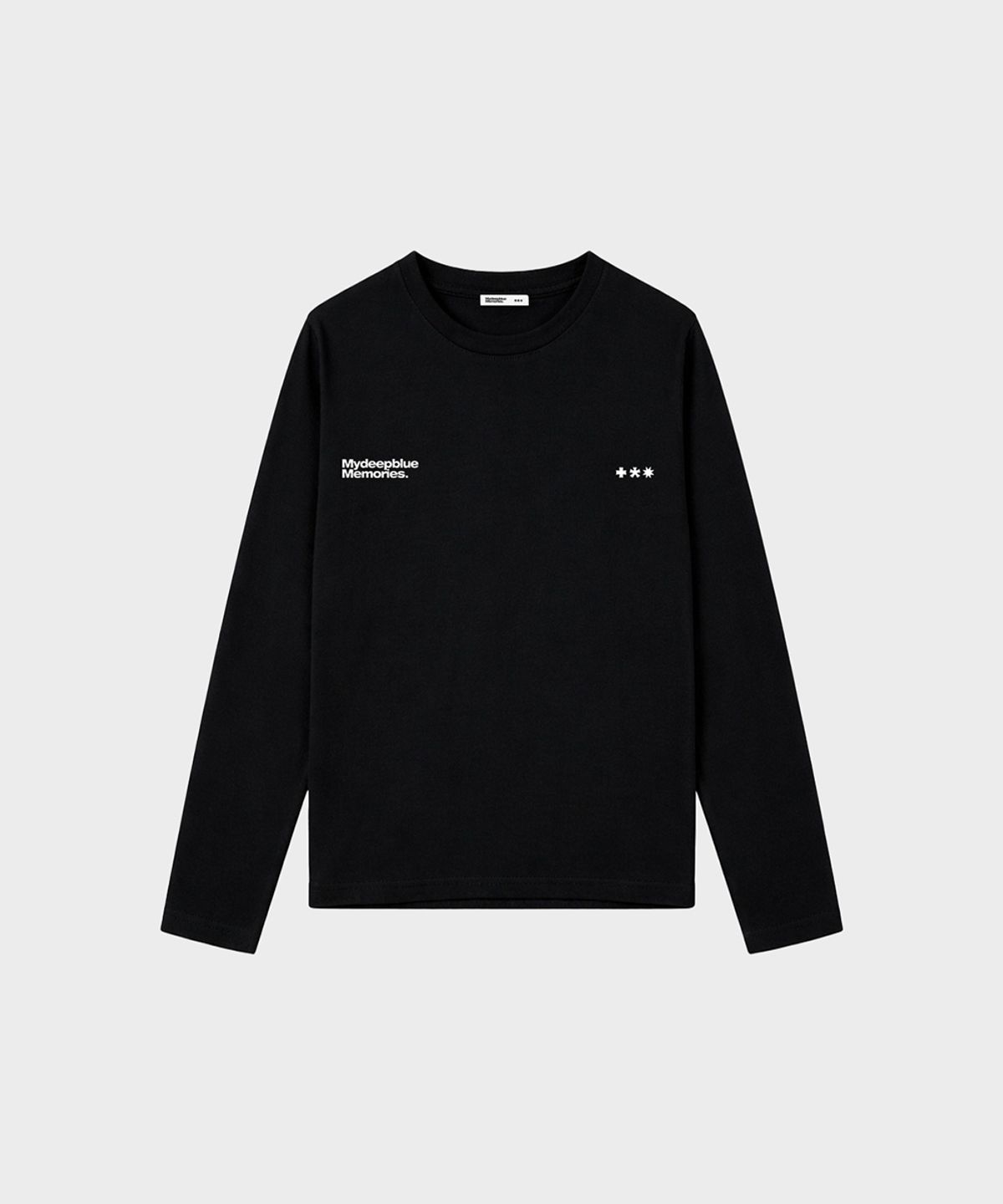 마이딥블루메모리즈(MY DEEP BLUE MEMORIES) (W/M) SYMBOL LONG SLEEVE TEE_3 COLORS