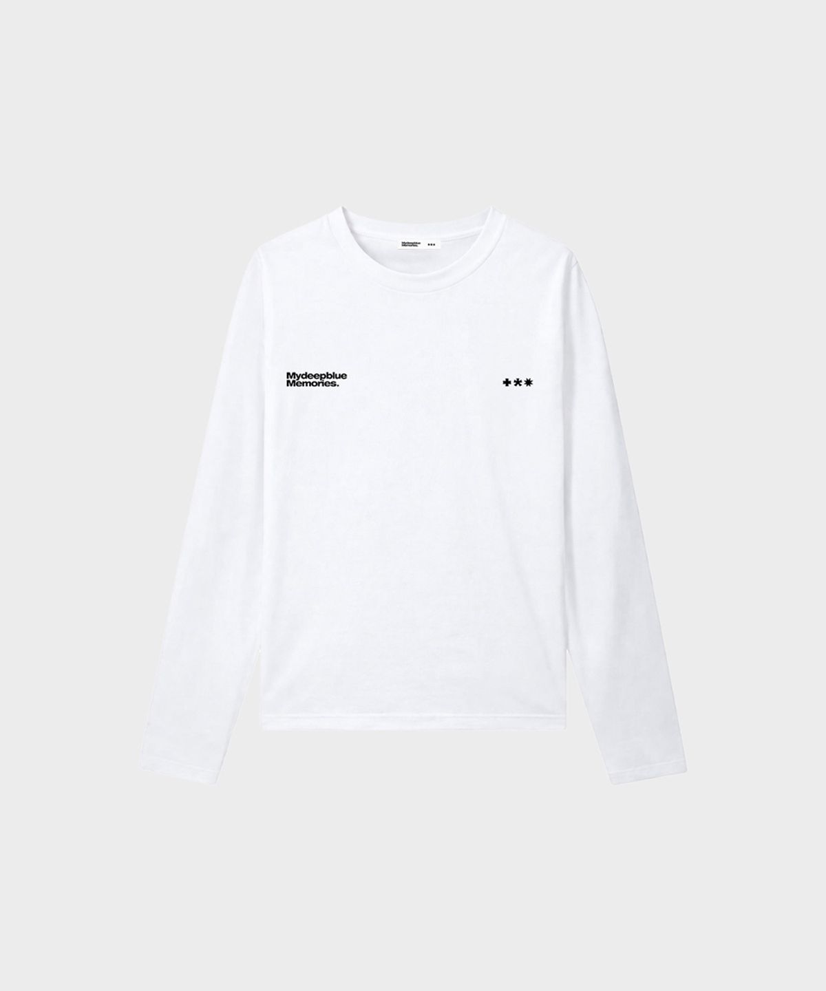 마이딥블루메모리즈(MY DEEP BLUE MEMORIES) (W/M) SYMBOL LONG SLEEVE TEE_3 COLORS