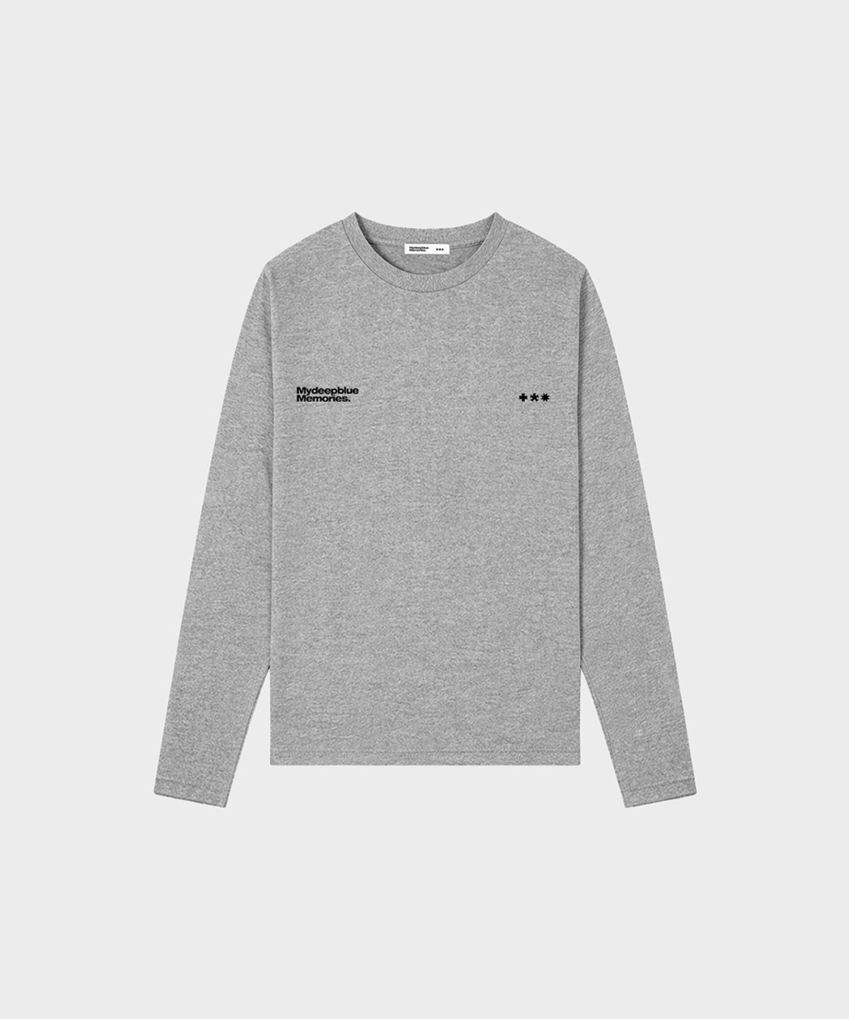 마이딥블루메모리즈(MY DEEP BLUE MEMORIES) (W/M) SYMBOL LONG SLEEVE TEE_3 COLORS