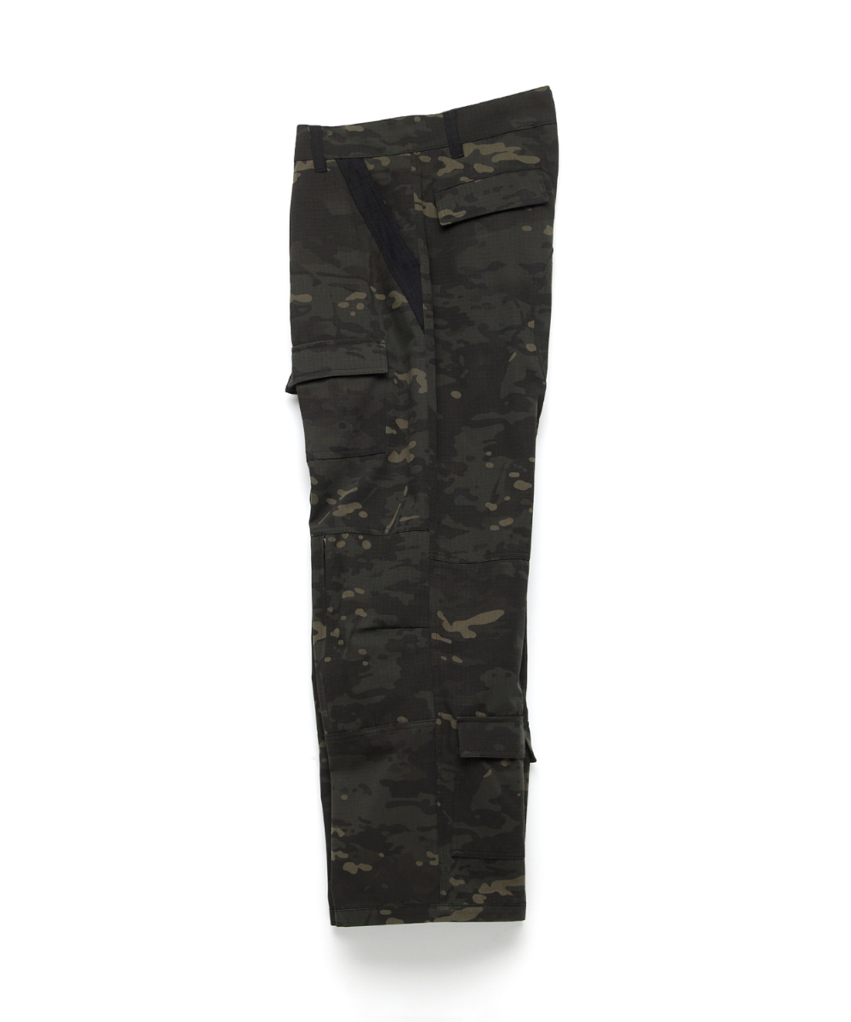 해칭룸(HATCHINGROOM) Tactical Pants Ripstop Camo Black