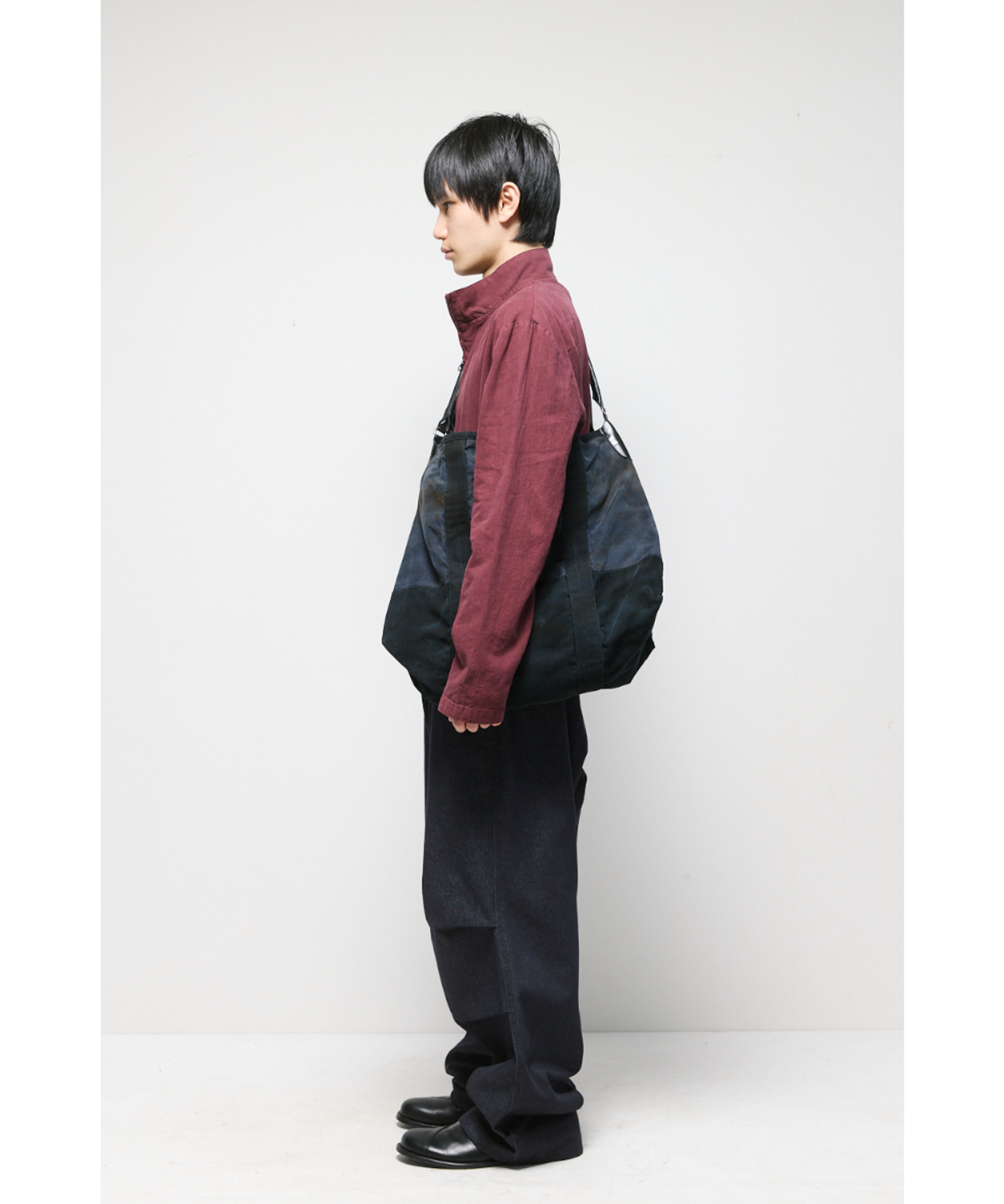 해칭룸(HATCHINGROOM) VTG Canvas Bag Black