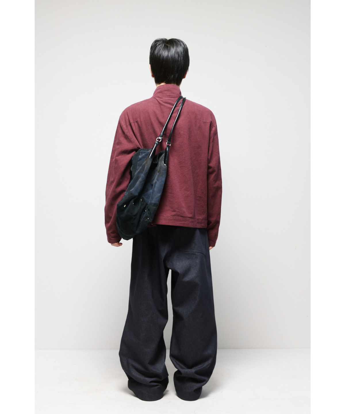 해칭룸(HATCHINGROOM) VTG Canvas Bag Black