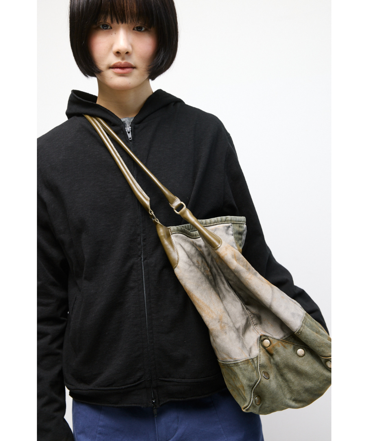 해칭룸(HATCHINGROOM) VTG Canvas Bag Olive