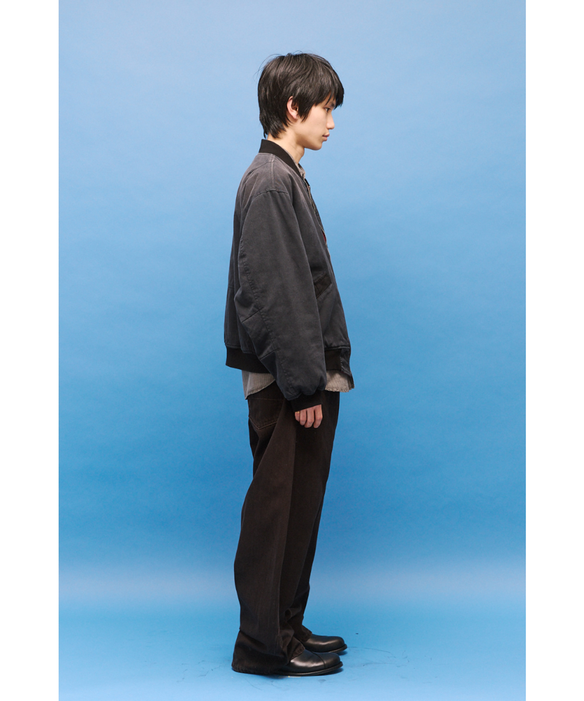 해칭룸(HATCHINGROOM) Reversible Bomber Black