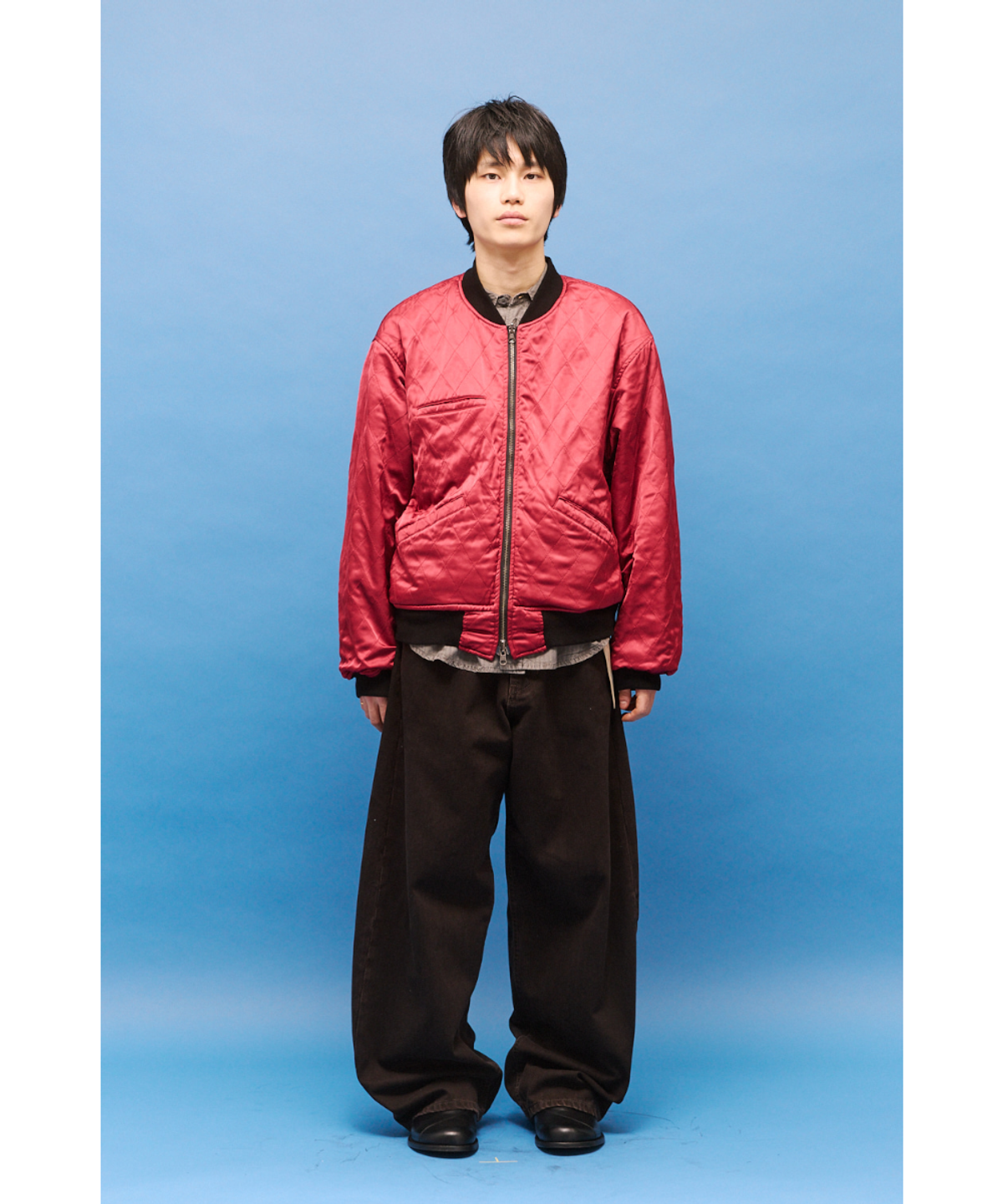해칭룸(HATCHINGROOM) Reversible Bomber Black