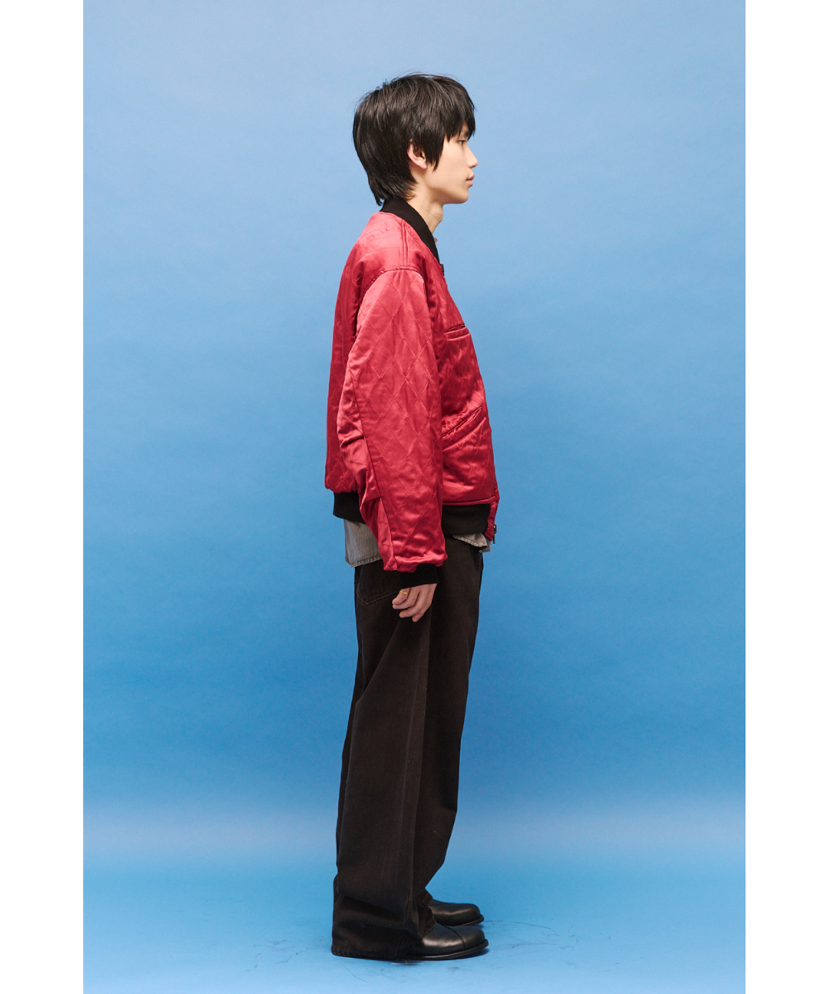 해칭룸(HATCHINGROOM) Reversible Bomber Black