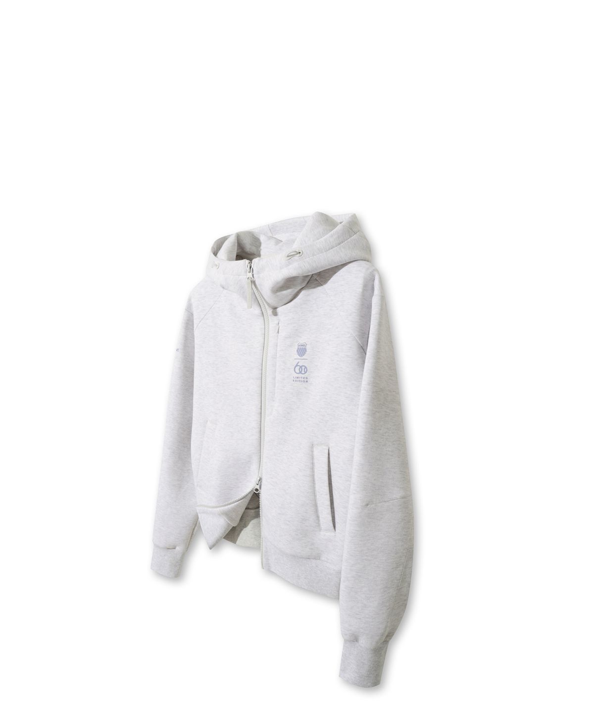 케이스위스(K-SWISS) 여성 큐브 후드 집업 자켓_1KSTHSV501MG