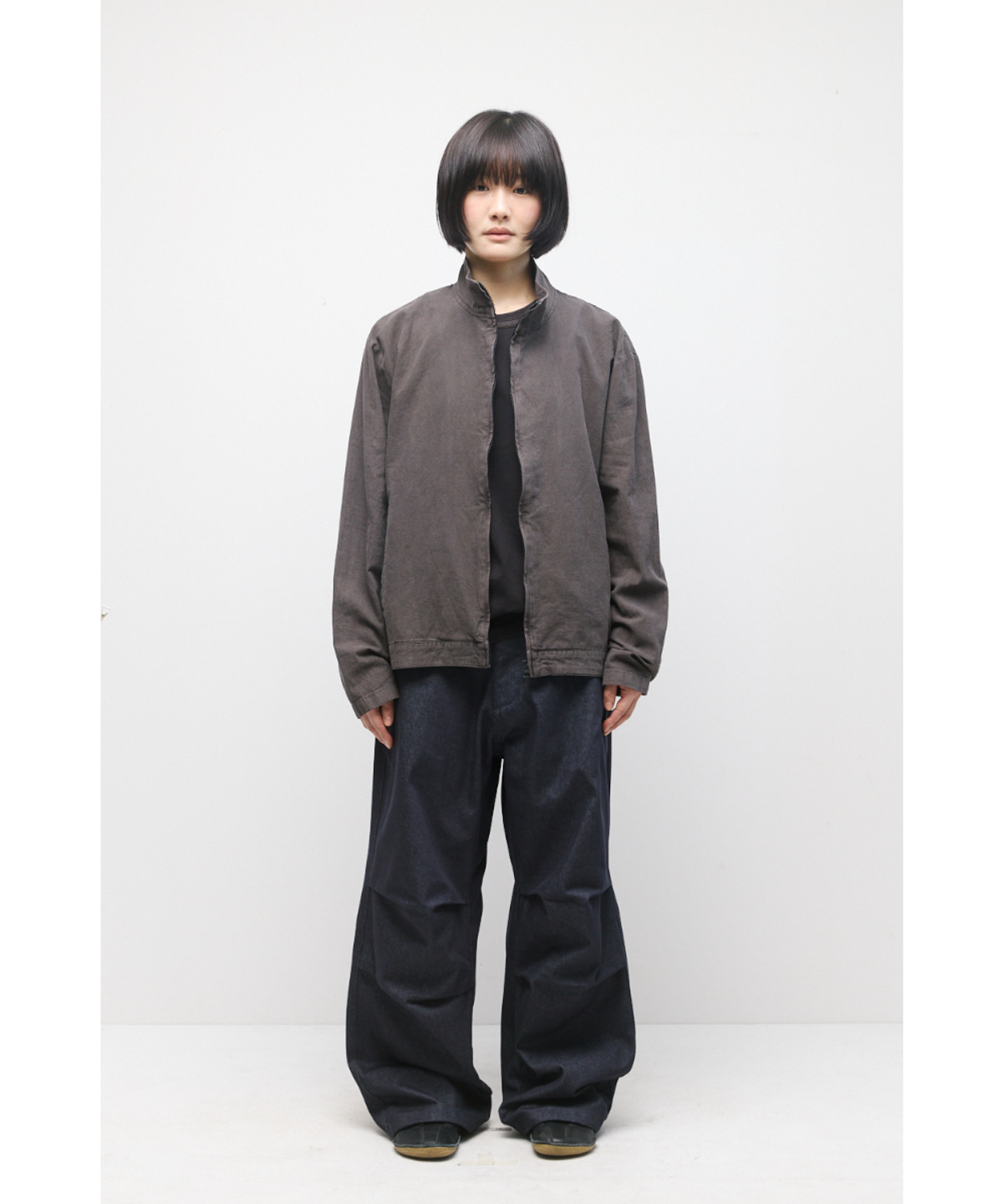 해칭룸(HATCHINGROOM) Track Jacket Mud Grey