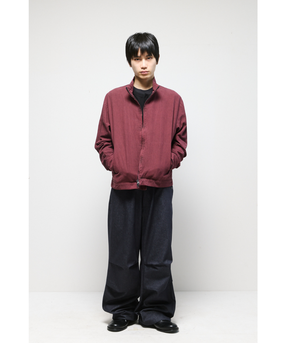 해칭룸(HATCHINGROOM) Track Jacket Burgundy