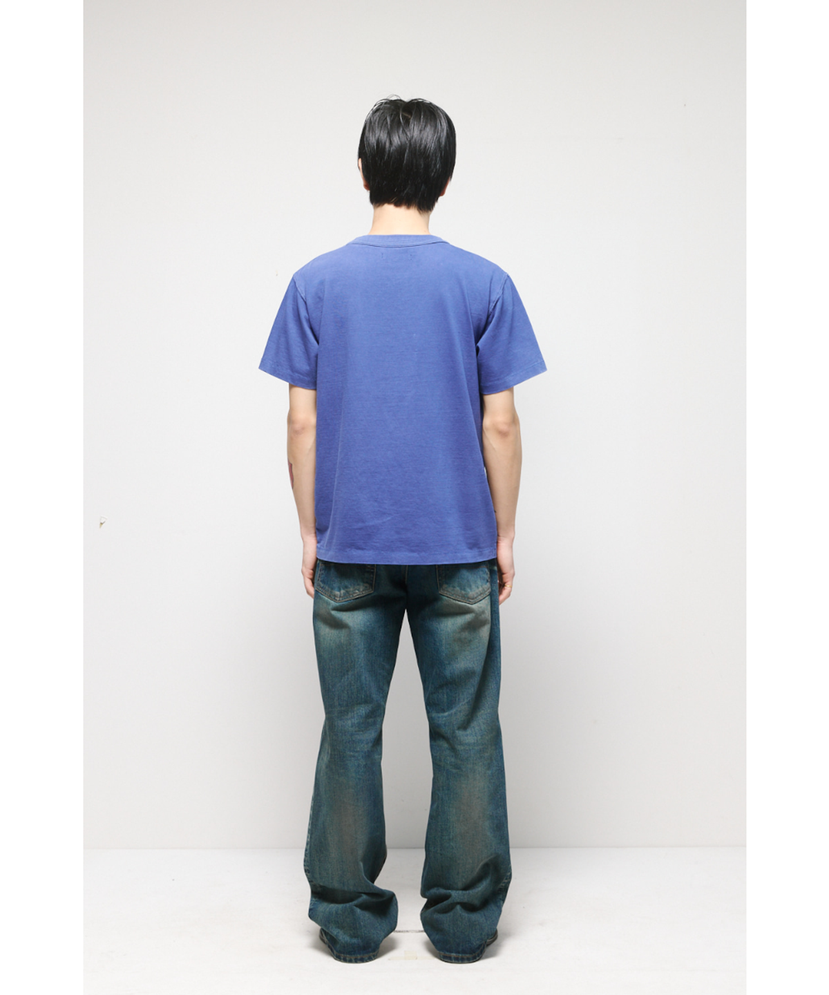 해칭룸(HATCHINGROOM) Straight Jeans Mud Blue