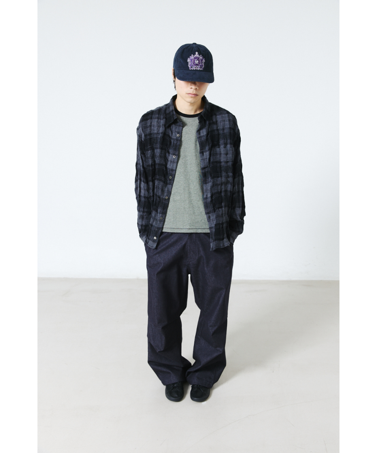 해칭룸(HATCHINGROOM) Snow Jeans Washed Indigo