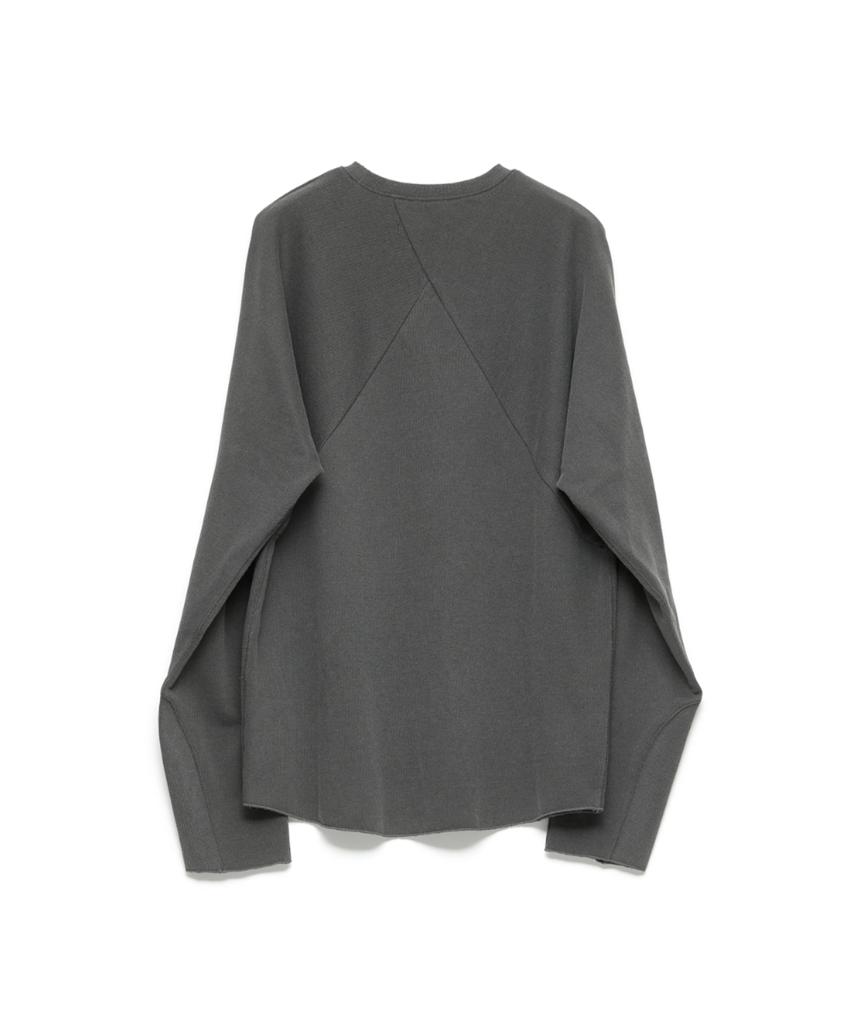 해칭룸(HATCHINGROOM) Dolman Sleeve Tee Dyed Charcoal