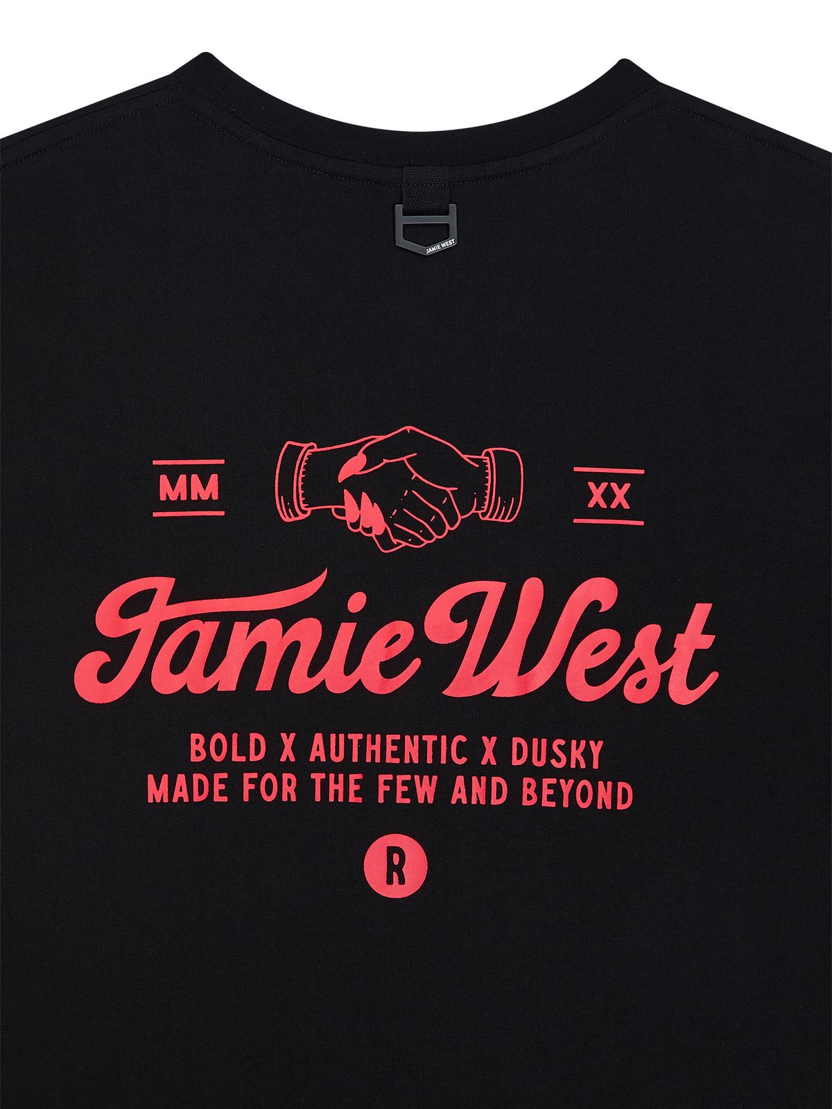 제이미웨스트(JAMIE WEST) 던딜 티셔츠 (블랙)