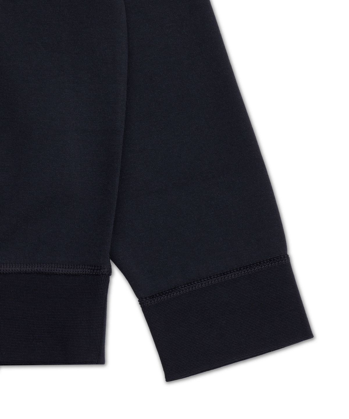 폴로 랄프 로렌(POLO RALPH LAUREN) 더블 니트 스웨트셔츠-블랙