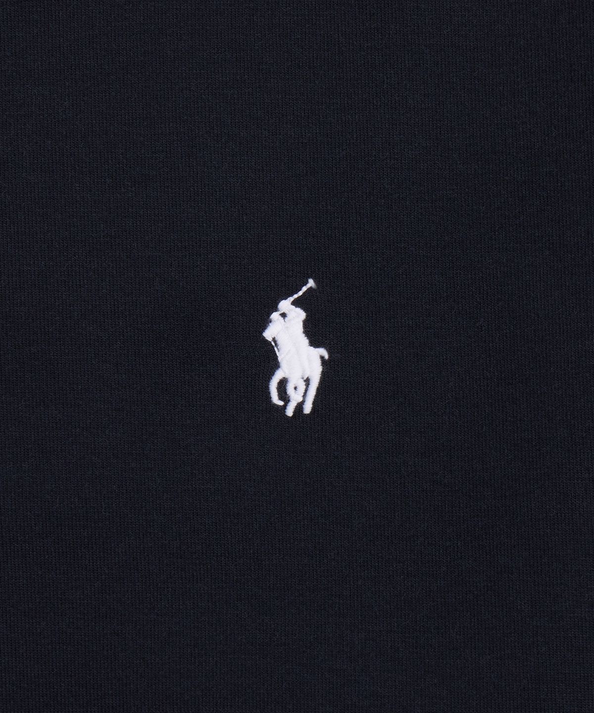 폴로 랄프 로렌(POLO RALPH LAUREN) 더블 니트 스웨트셔츠-블랙