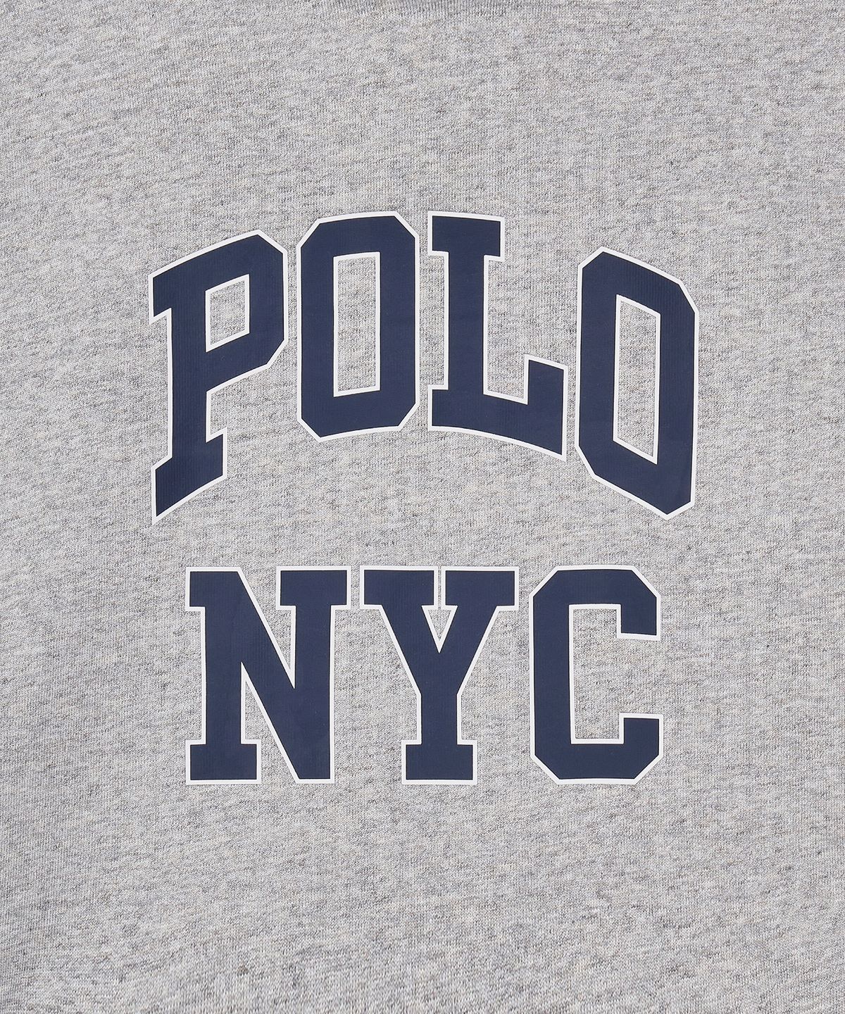 폴로 랄프 로렌(POLO RALPH LAUREN) 플리스 그래픽 후디-그레이