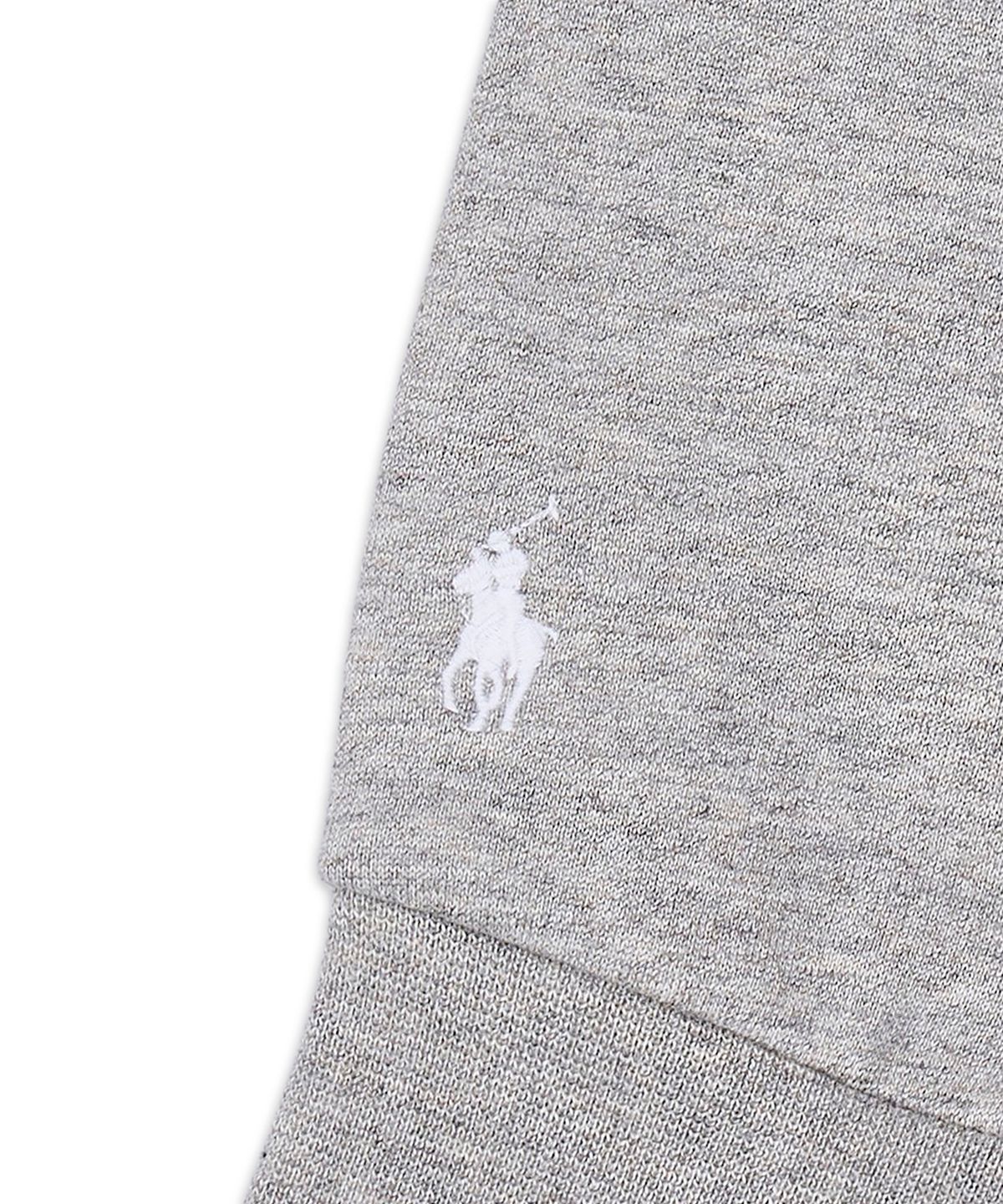 폴로 랄프 로렌(POLO RALPH LAUREN) 플리스 그래픽 후디-그레이