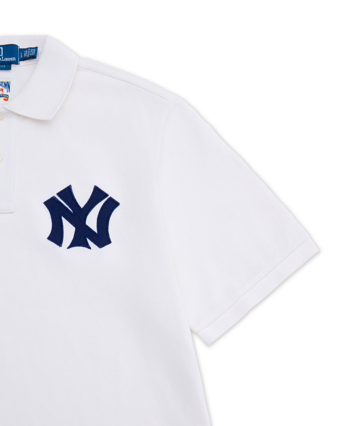 폴로 랄프 로렌(POLO RALPH LAUREN) 폴로 랄프 로렌 양키스 폴로 셔츠-화이트