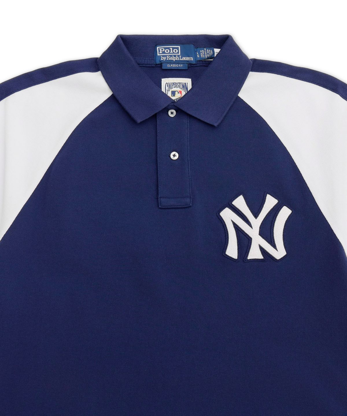 폴로 랄프 로렌(POLO RALPH LAUREN) 폴로 랄프 로렌 양키스 폴로 셔츠-블루