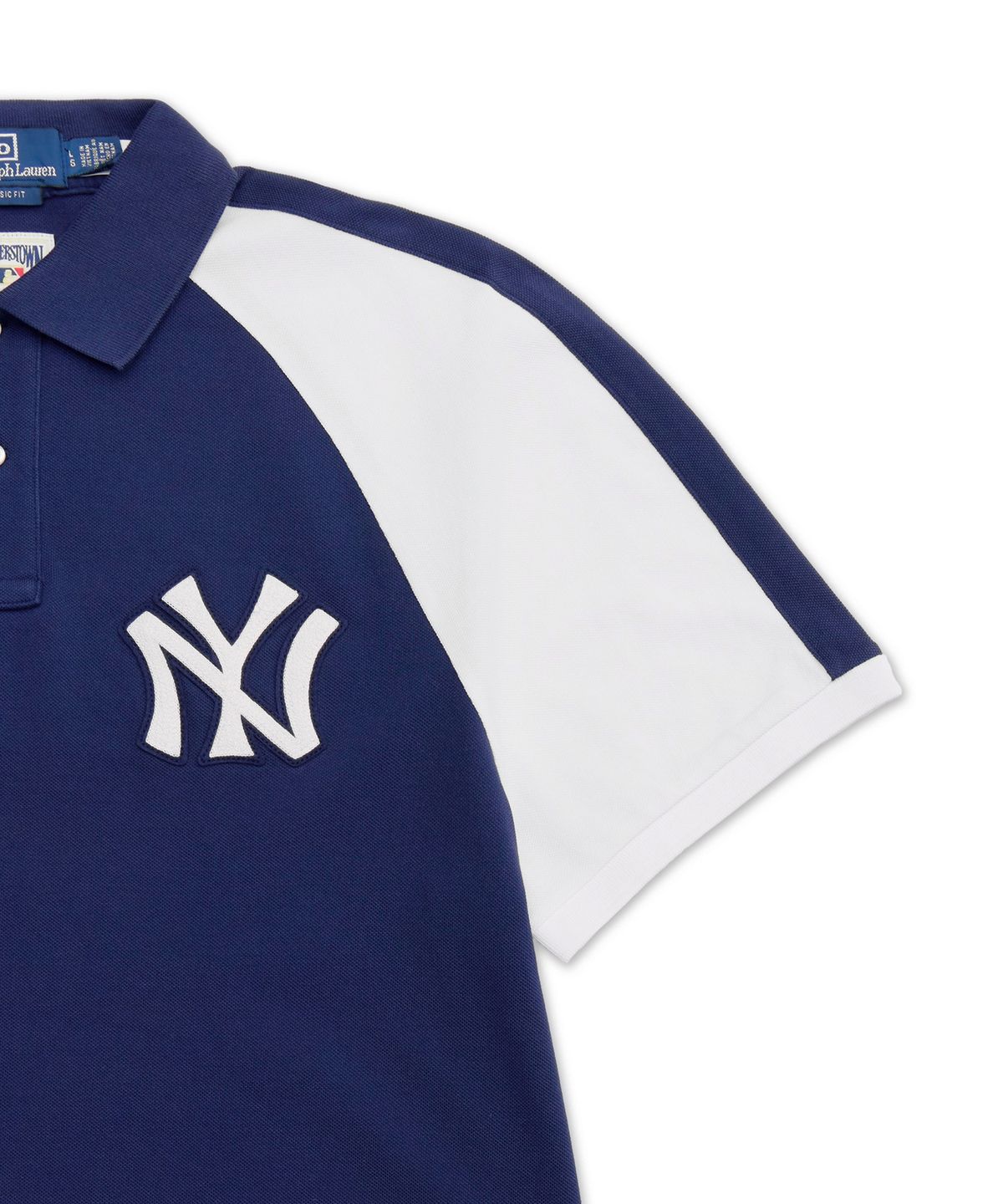 폴로 랄프 로렌(POLO RALPH LAUREN) 폴로 랄프 로렌 양키스 폴로 셔츠-블루