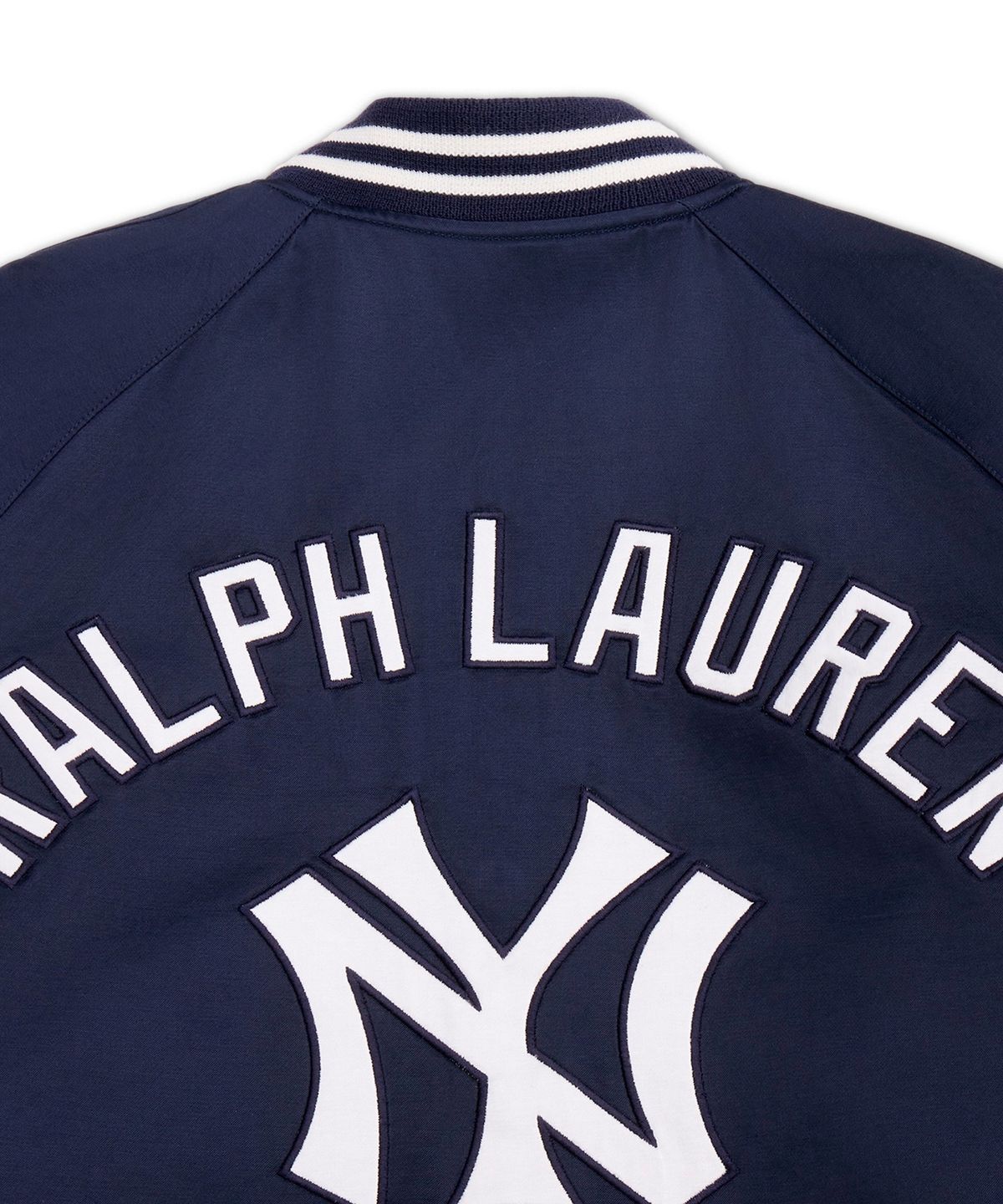 폴로 랄프 로렌(POLO RALPH LAUREN) 폴로 랄프 로렌 양키스 새틴 재킷-네이비