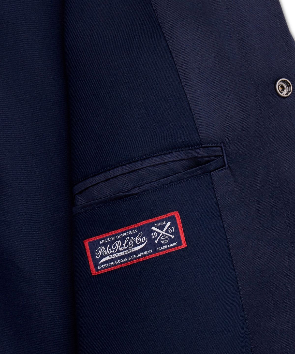 폴로 랄프 로렌(POLO RALPH LAUREN) 폴로 랄프 로렌 양키스 새틴 재킷-네이비