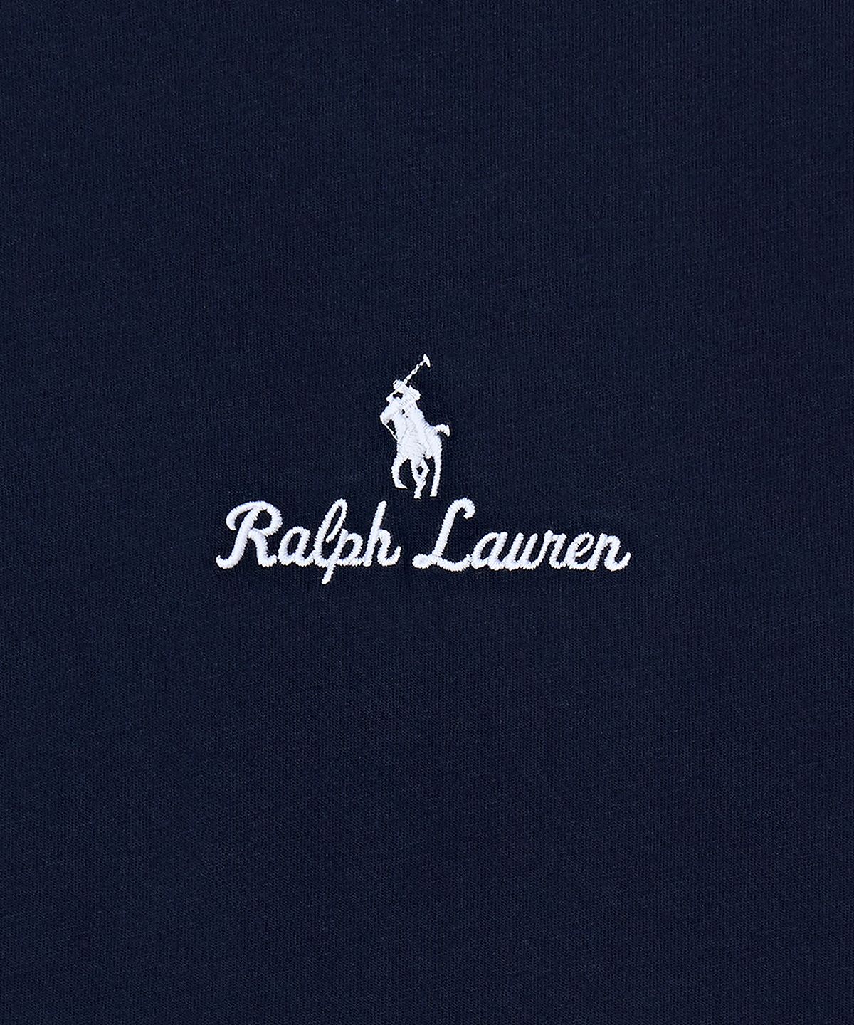 폴로 랄프 로렌(POLO RALPH LAUREN) 클래식핏 로고 저지 티셔츠-네이비