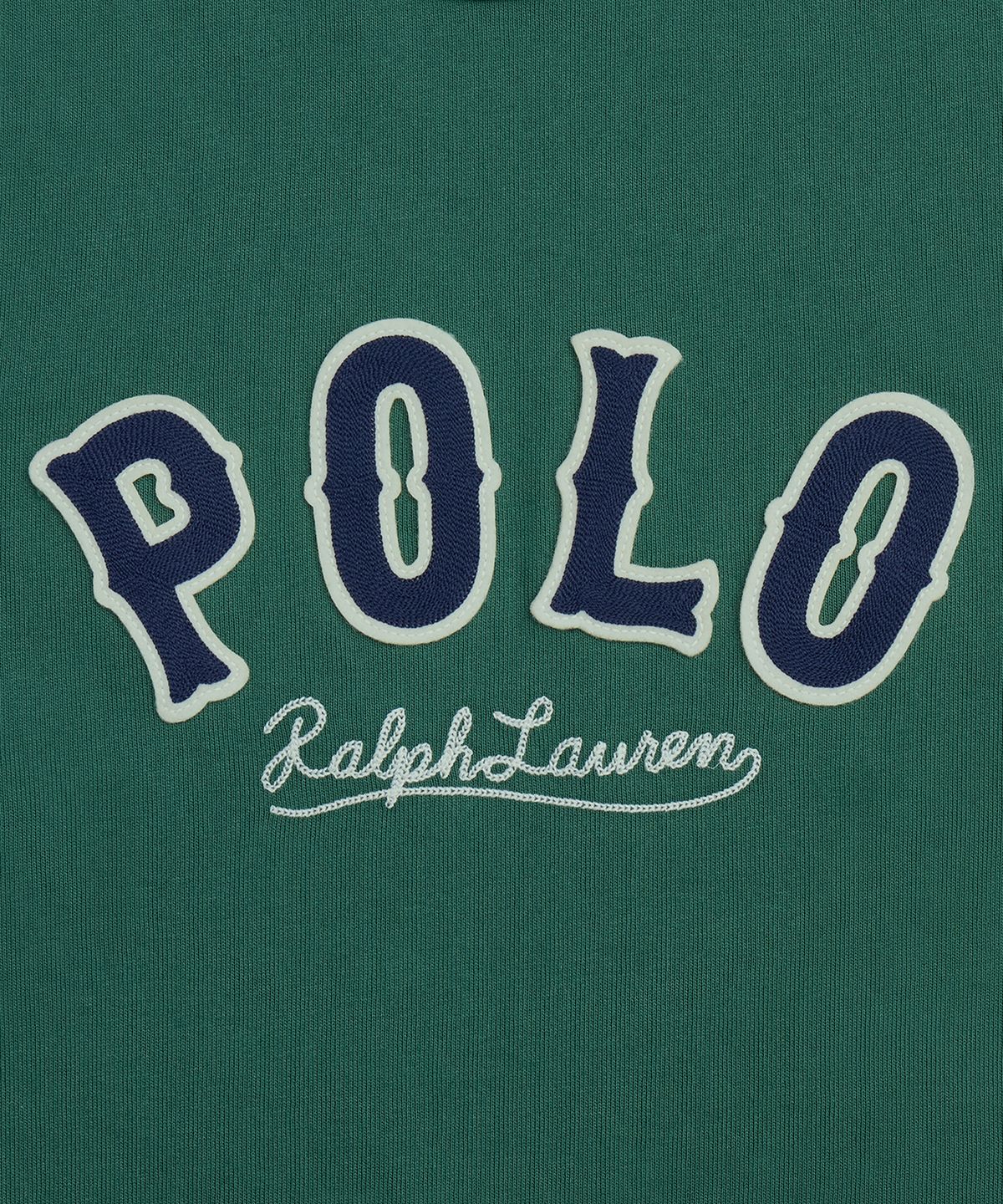 폴로 랄프 로렌(POLO RALPH LAUREN) 커스텀 슬림핏 웨스턴 로고 티셔츠-그린