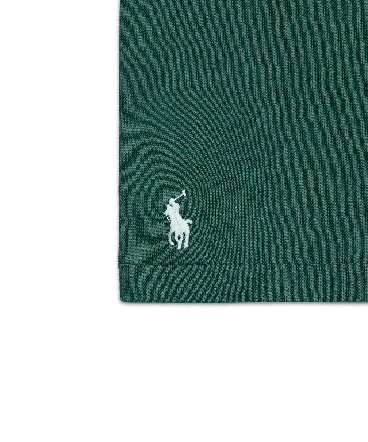 폴로 랄프 로렌(POLO RALPH LAUREN) 커스텀 슬림핏 웨스턴 로고 티셔츠-그린